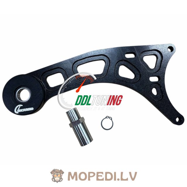 DDL Tuning torsen / brace Piaggio Long / Malossi crankcase Black