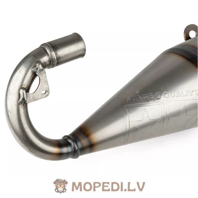 Exhaust Stage6 Pro Replica MK2 Black Peugeot vertical