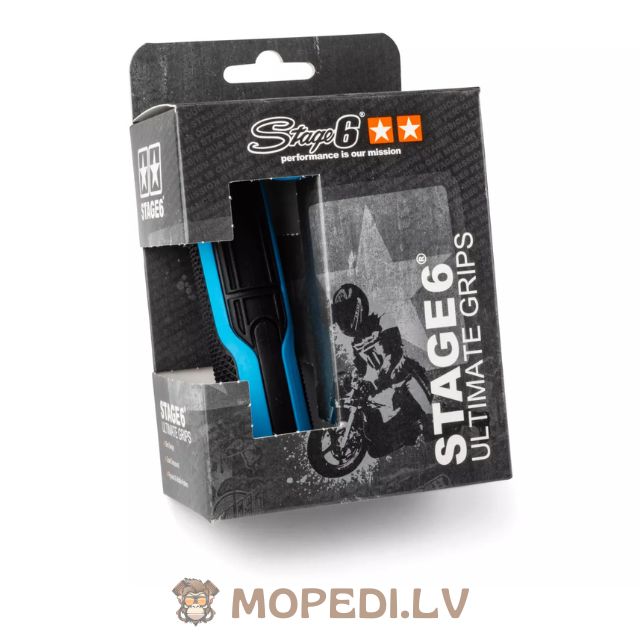 „Ultimate“ rankenėlės, „Stage6“, juodos / mėlynos
