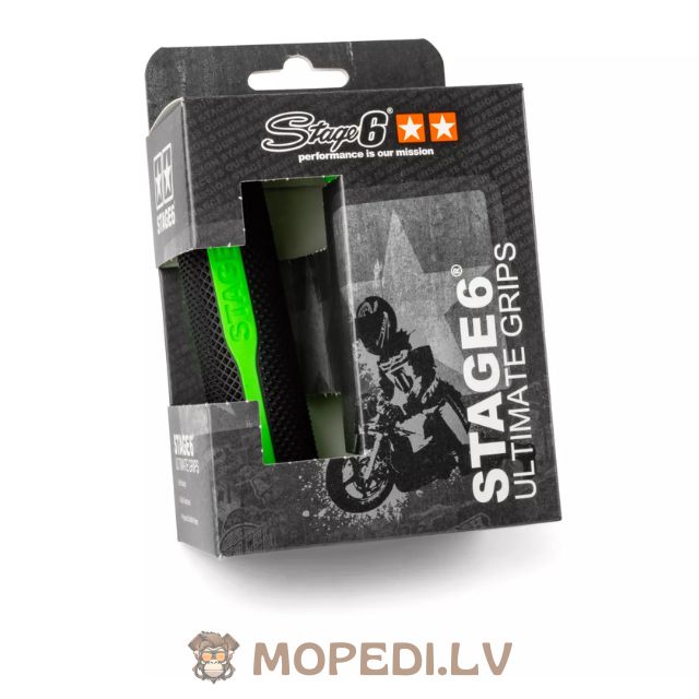 „Ultimate“ rankenėlės, „Stage6“, juodos / žalios 