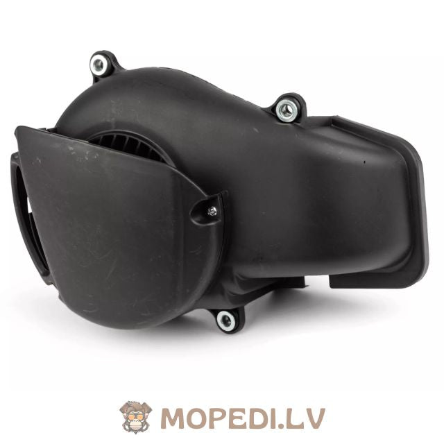 Ventiliatoriaus dangtelis su oro filtru, juodas, vertikalus, „Minarelli“ po 2004 m.