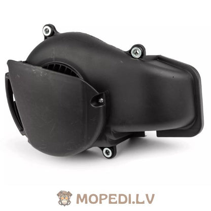 Ventiliatoriaus dangtelis su oro filtru, juodas, vertikalus, „Minarelli“ po 2004 m.