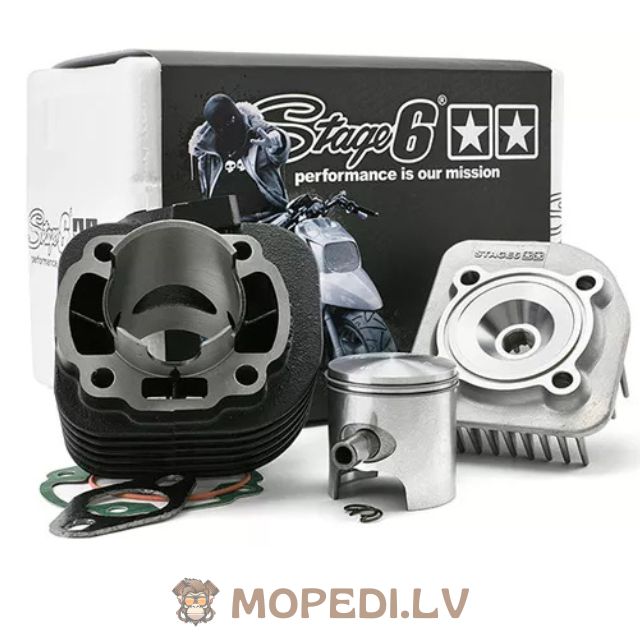 Stage6 70cc Streetrace cast iron Minarelli horizontal AC pin=10mm