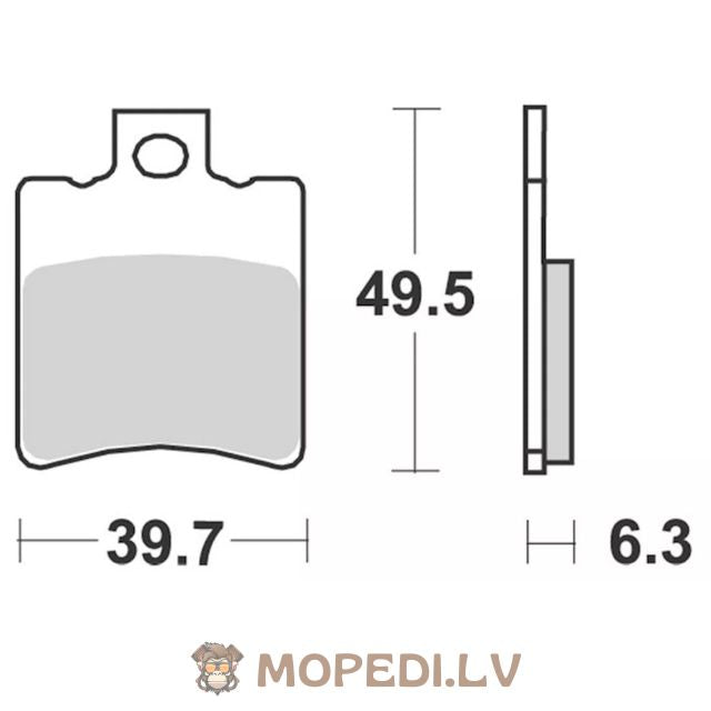 Brake Pads Stage6 Sport Yamaha Aerox
