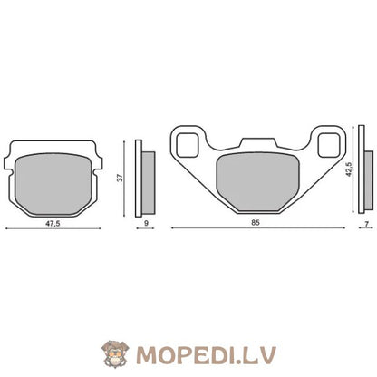 Brake Pads CPI / Hyosung / Keeway / Peugeot
