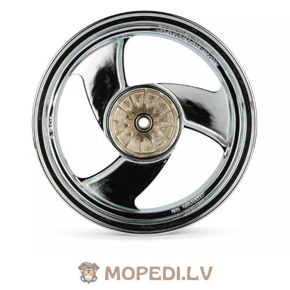 Rear Wheel (13x3.5) 3 spokes (aluminium) MBK Booster / BW's chrome