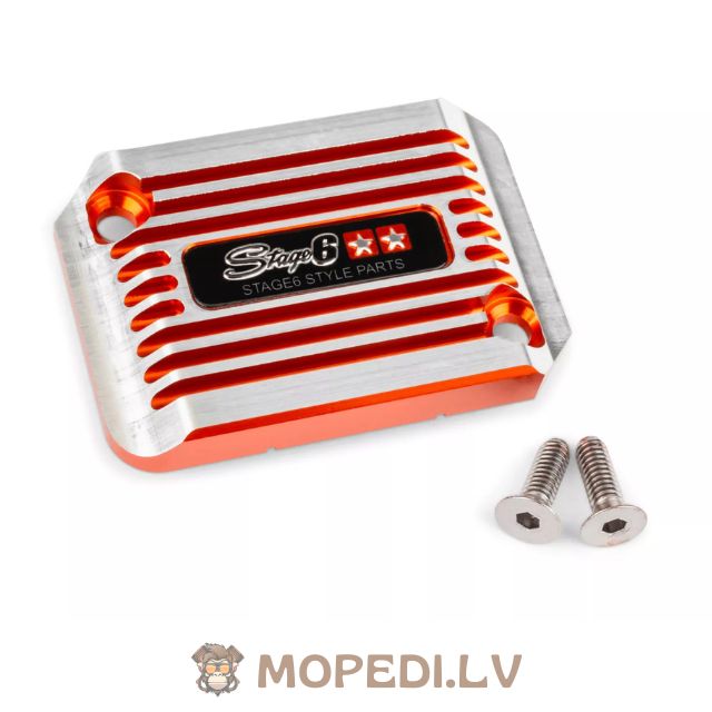 Brake Cylinder Cover Brembo Stage6 Yamaha Aerox orange