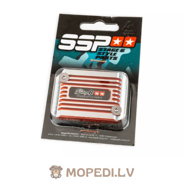 Brake Cylinder Cover Brembo Stage6 Yamaha Aerox orange