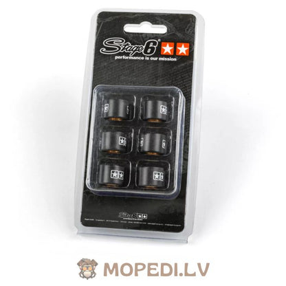 Variator Roller Weights (x6) Stage6 16x13mm