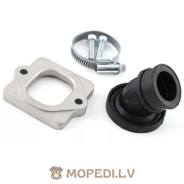 Intake Manifold Polini 360° 28.5mm CP EVO, CP 19, DellOrto PHBH / PHBG 19 for Piaggio / Gilera 50 - 180