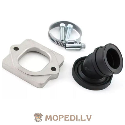 Intake Manifold Polini 360° 28.5mm CP EVO, CP 19, DellOrto PHBH / PHBG 19 for Piaggio / Gilera 50 - 180