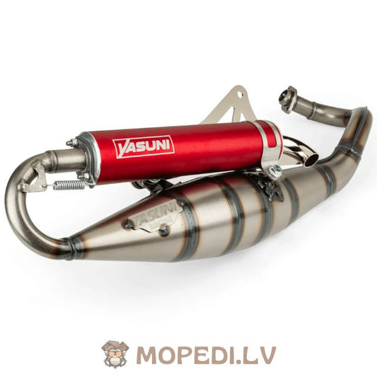 Exhaust Yasuni R Red fortuna Piaggio