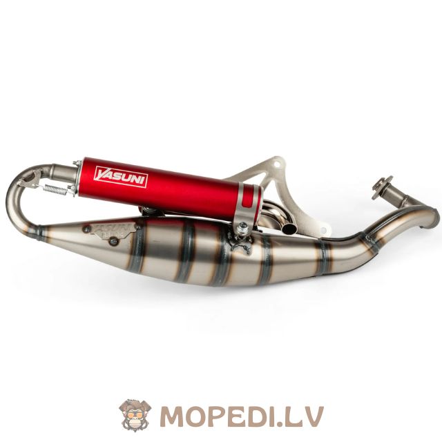 Exhaust Yasuni R Red fortuna Piaggio
