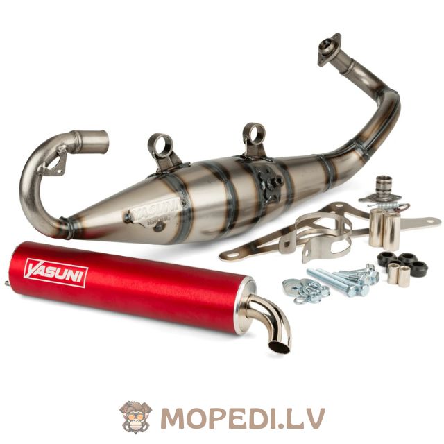 Exhaust Yasuni R Red fortuna Piaggio