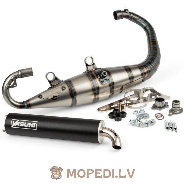 Exhaust Yasuni C16 Minarelli vertical black