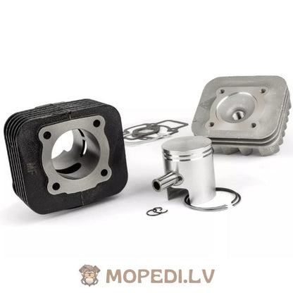 Cylinder Kit MotoForce Racing 70cc cast iron Piaggio AC