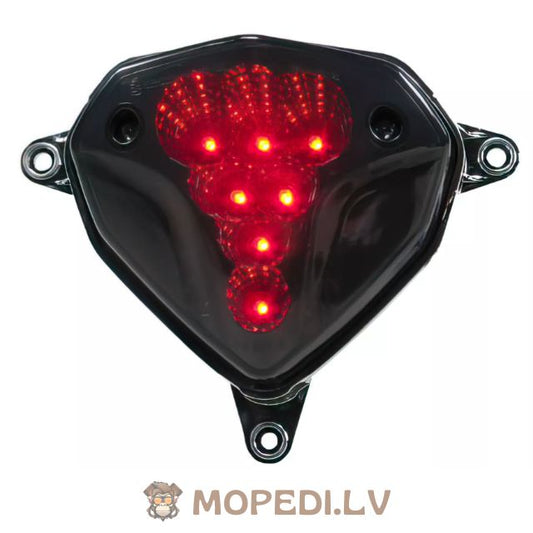 Galiniai LED žibintai + posūkio žibintai Yamaha Aerox po 2013 m. tonuoti