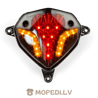 Galiniai LED žibintai + posūkio žibintai Yamaha Aerox po 2013 m. tonuoti