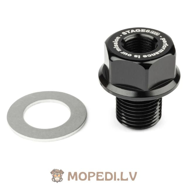 Temperature Sensor Adapter Stage6 M14x1.25x15mm AM6 black