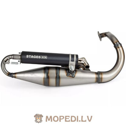 Exhaust Stage6 Pro Replica MK2 Black Peugeot vertical