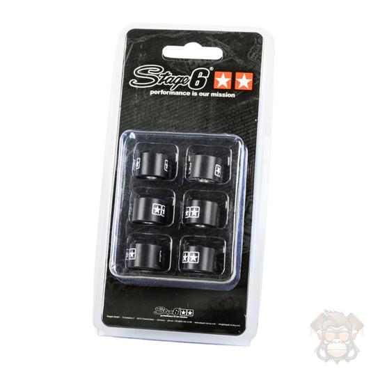 Variator Roller Weights (x6) Stage6 15x12mm - 4g