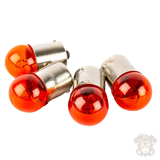 Indicator Bulbs 12V - 10W BA15S orange